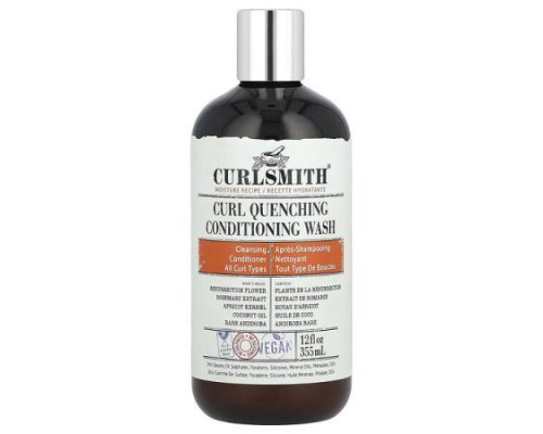 Curlsmith, Curl Quenching Conditioning Wash, All Curl Types, 12 fl oz (355 ml)