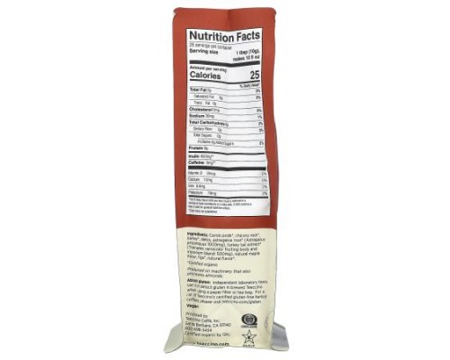 Teeccino, Mushroom Herbal Coffee, Turkey Tail Astragalus, Toasted Maple, Medium Roast, Caffeine Free, 10 oz (284 g)