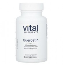 Vital Nutrients, Quercetin, 100 Vegan Capsules (250 mg per Capsule)