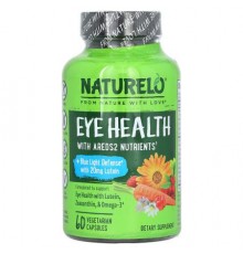 NATURELO, Eye Health, 60 Vegetarian Capsules