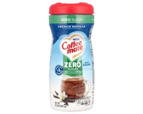 Coffee Mate, Powder Coffee Creamer, Zero Sugar, French Vanilla, 10.2 oz (289.1 g) Coffee Mate, Powder Coffee Creamer, Zero Sugar, French Vanilla, 10.2 oz (289.1 g)