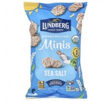 Lundberg, Organic Rice Cake Minis, Sea Salt, 5 oz (142 g)
