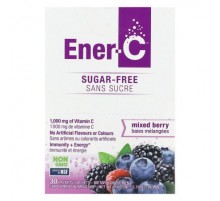 Ener-C, Vitamin C, Multivitamin Drink Mix, Sugar Free, Mixed Berry, 1,000 mg, 30 Packets, 0.2 oz (5.46 g) Each