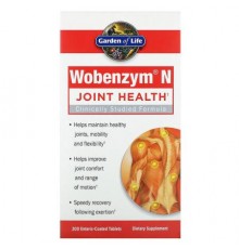 Wobenzym N, Joint Health, 200 Enteric-Coated Tablets