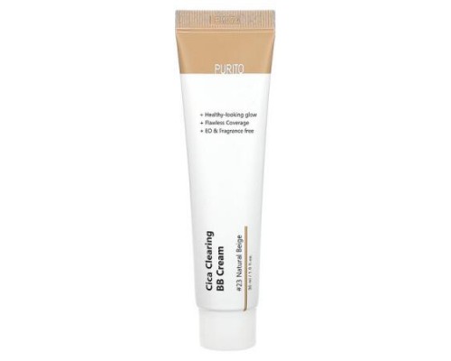 Purito, Cica Clearing BB Cream, 23 Natural Beige,  1 fl oz (30 ml)
