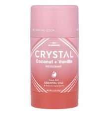 CRYSTAL, Deodorant, Coconut + Vanilla, 2.5 oz (70 g)