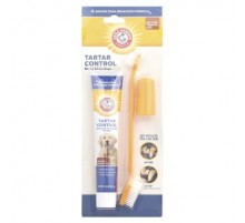 Arm & Hammer, Tartar Control, Dental Kit For Dogs, Beef , 3 Piece Kit