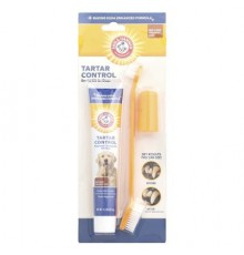Arm & Hammer, Tartar Control, Dental Kit For Dogs, Beef , 3 Piece Kit
