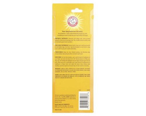 Arm & Hammer, Tartar Control, Dental Kit For Dogs, Beef , 3 Piece Kit