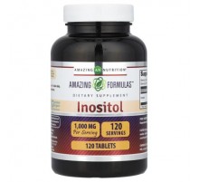 Amazing Nutrition, Amazing Formulas™, Inositol, 1,000 mg, 120 Tablets