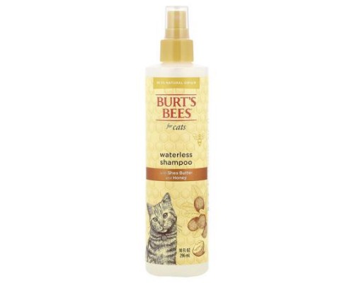 Burt's Bees, Waterless Shampoo, For Cats, With Shea Butter and Honey, 10 fl oz (296 ml) Burt's Bees, Waterless Shampoo, For Cats, With Shea Butter and Honey, 10 fl oz (296 ml)