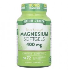 Nature's Truth, Magnesium, Extra Strength , 400 mg, 72 Quick Release Softgels