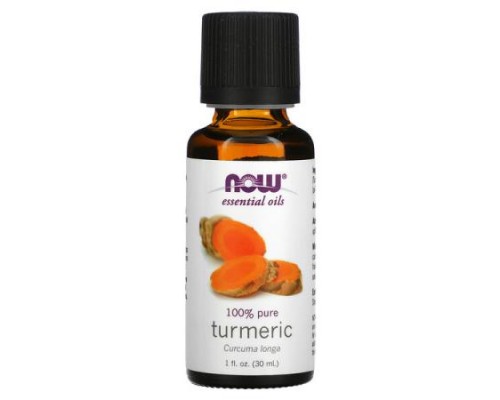 NOW Foods, Essential Oils, Turmeric, 1 fl oz (30 ml)