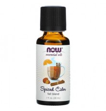 NOW Foods, Essential Oils, Spiced Cider, 1 fl oz (30 ml)