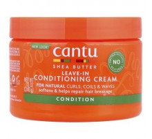 Cantu, Shea Butter, Leave-In Conditioning Cream, For Natural Curls, Coils & Waves, 12 oz (340 g)