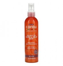 Cantu, Shea Butter, Coconut Oil Shine & Hold Mist, 8 fl oz (237 ml)