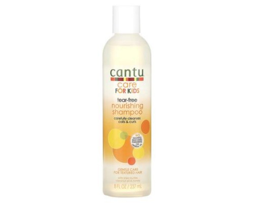 Cantu, Care For Kids, Tear-Free Nourishing Shampoo, Gentle Care for Textured Hair, 8 fl oz (237 ml) Cantu, Care For Kids, Tear-Free Nourishing Shampoo, Gentle Care for Textured Hair, 8 fl oz (237 ml)