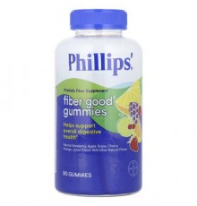 Phillip's, Fiber Good® Gummies, Assorted Flavors, 90 Gummies