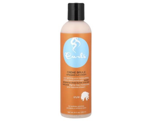Curls, Whipped Curl Cream, Creme Brule, 8 fl oz (236 ml) Curls, Whipped Curl Cream, Creme Brule, 8 fl oz (236 ml)
