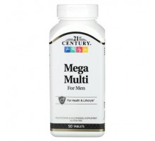 21st Century, Mega Multi for Men, 90 Tablets