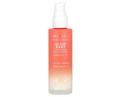 Pacifica, Glow Baby, VitaGlow Face Lotion, 1.7 fl oz (50 ml)