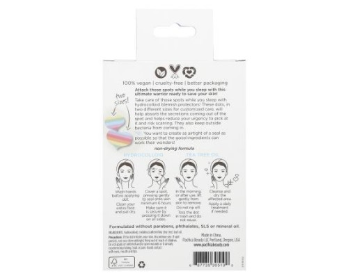Pacifica, Pore Warrior, Overnight Rescue Spot Dots, 30 Individual Patches Pacifica, Pore Warrior, Overnight Rescue Spot Dots, 30 Individual Patches
