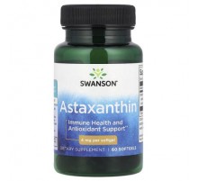 Swanson, Astaxanthin, 4 mg, 60 Softgels