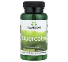 Swanson, Quercetin, High Potency, 475 mg, 60 Vegan Capsules