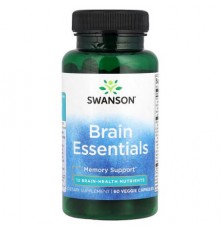 Swanson, Brain Essentials, 60 Veggie Capsules