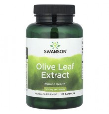 Swanson, Olive Leaf Extract, 500 mg, 120 Capsules
