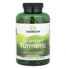 Swanson, Full Spectrum® Turmeric, 240 Capsules (720 mg per Capsule)