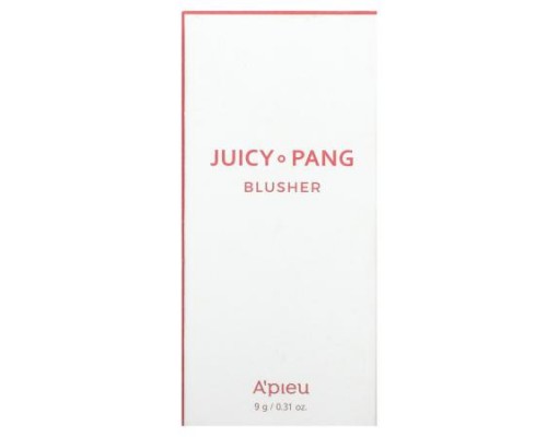 A'Pieu, Juicy Pang Water Blusher, RD01, 0.31 oz (9 g) A'Pieu, Juicy Pang Water Blusher, RD01, 0.31 oz (9 g)
