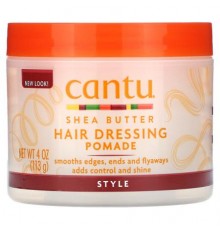 Cantu, Shea Butter Hair Dressing Pomade, 4 oz (113 g)