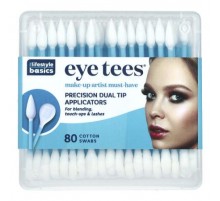 Fran Wilson, Eye Tees, Precision Dual Tip Applicators, 80 Cotton Swabs
