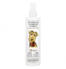 Giovanni, Professional Pet Care, Deodorizing & Finishing Pet Spray, For Dogs, Oatmeal & Coconut, 10 fl oz (295 ml)