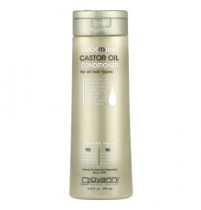 Giovanni, Smoothing Castor Oil Conditioner, For All Hair Types, 13.5 fl oz (399 ml)