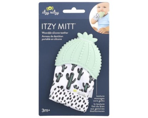 itzy ritzy, Itzy Mitt®, Wearable Silicone Teether, 3+ Months, Cactus, 1 Teether itzy ritzy, Itzy Mitt®, Wearable Silicone Teether, 3+ Months, Cactus, 1 Teether