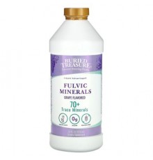Buried Treasure, Fulvic Minerals, Grape, 33 fl oz (976 ml)