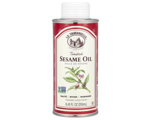 La Tourangelle, Toasted Sesame Oil, 8.45 fl oz (250 ml) La Tourangelle, Toasted Sesame Oil, 8.45 fl oz (250 ml)