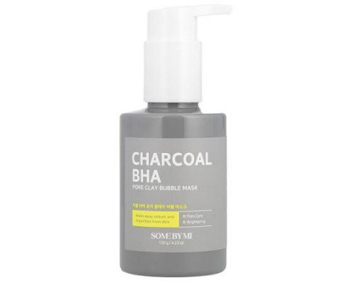 SOME BY MI, Charcoal BHA, Pore Clay Bubble Beauty Mask, 4.23 oz (120 g)