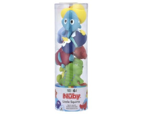 Nuby, Little Squirts, 6+ Months, 10 Pack