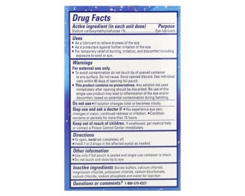 TheraTears, Nighttime Dry Eye Therapy, Lubricant Eye Gel, 30 Single-Use Vials TheraTears, Nighttime Dry Eye Therapy, Lubricant Eye Gel, 30 Single-Use Vials