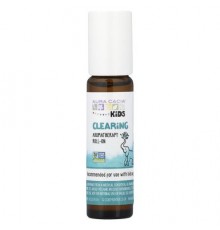 Aura Cacia, Kids, Aromatherapy Roll-On, Clearing, 0.31 fl oz (9.2 ml)