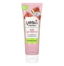 Yes To, Daily Gel Cleanser, Watermelon,  4 fl oz (118 ml)
