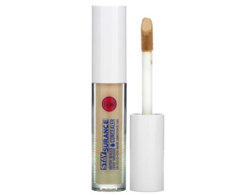 J.Cat Beauty, Staysurance, Water-Sealed Zero-Smudge Concealer, SHC108 Buff, 0.16 fl oz (4.8 ml)