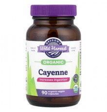 Oregon's Wild Harvest, Organic Cayenne, 90 Organic Vegan Capsules (500 mg per Capsule)