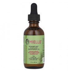 Mielle, Scalp & Hair Strengthening Oil, Rosemary Mint, 2 fl oz (59 ml)
