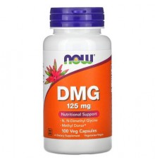 NOW Foods, DMG, 125 mg, 100 Veg Capsules