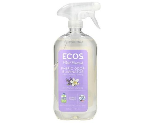 Earth Friendly Products, Ecos®, Fabric Odor Eliminator, Lavender Vanilla, 20 fl oz (591 ml)