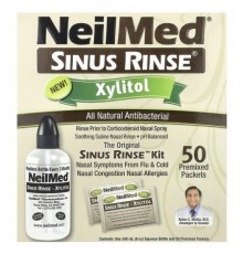 NeilMed, Sinus Rinse®, Xylitol, Sinus Rinse™ Kit, 2 Piece Kit